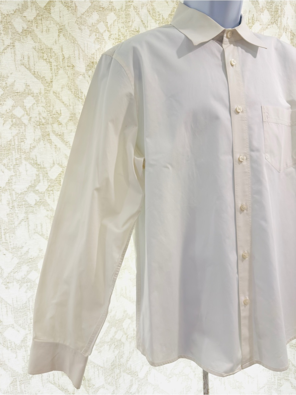 Armani Exchange A/X Men’s White Button Down Dress Shirt Regular Fit Size L - Picture 3 of 15